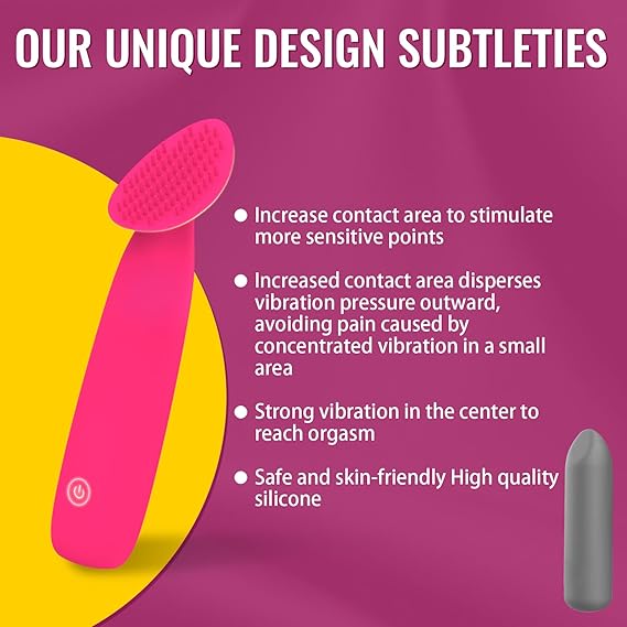 Bullet Vibrator for Women – 10 Modes Clit & Vulva Stimulator