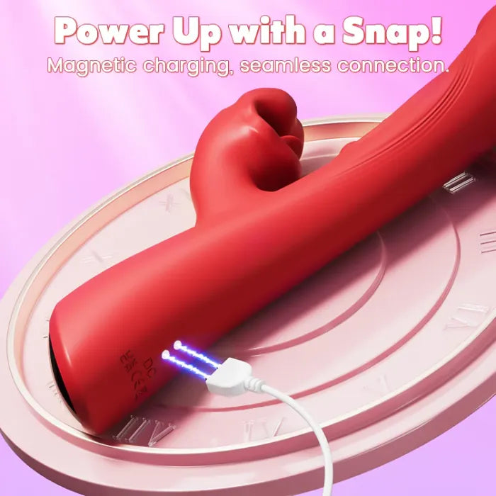 Superbuyg™SATISFY 3-in-1 Kissing and Triple-Tap Vibrator – Clit & G-Spot Pleasure