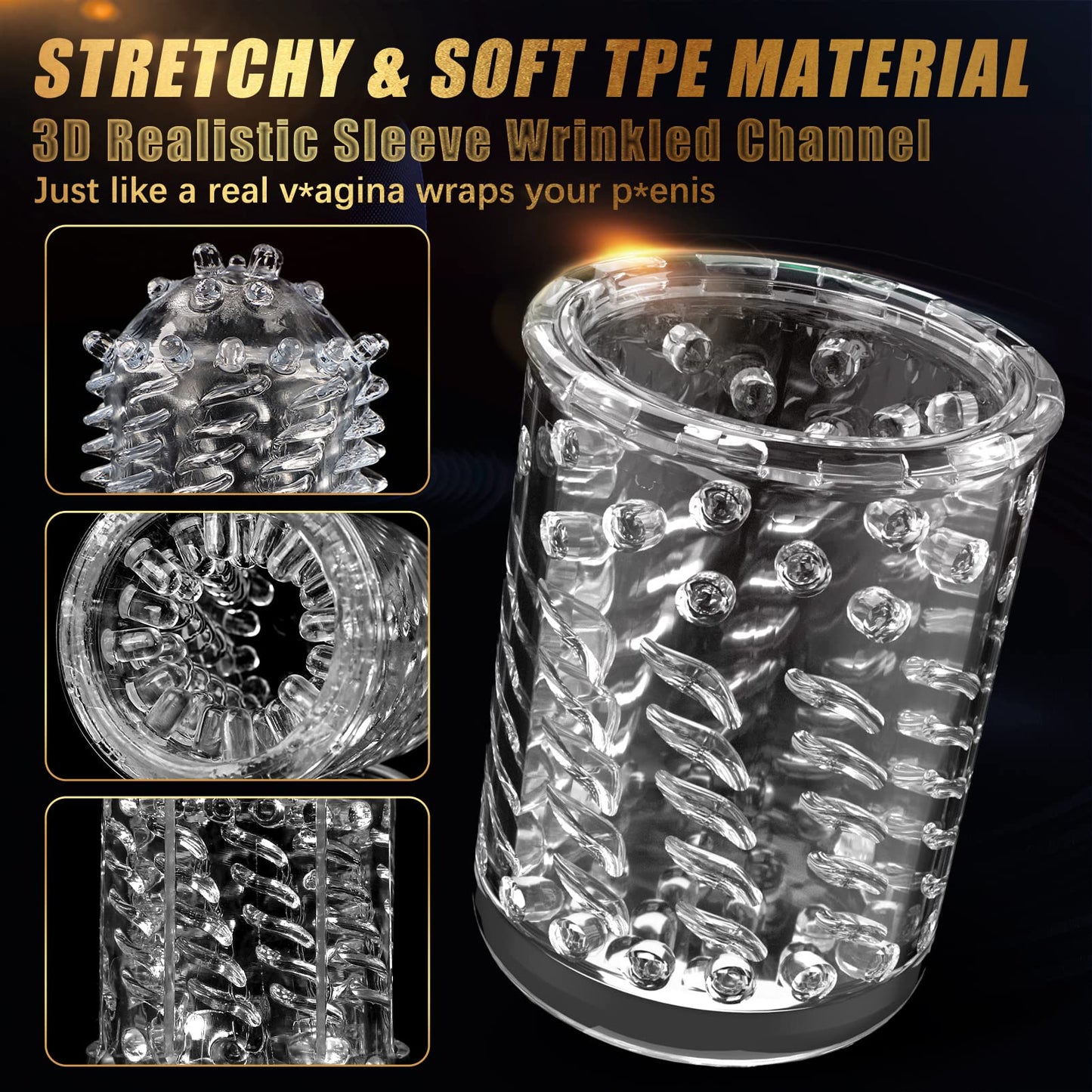 10 Powerful Thrusting Rotating Hands Free Blowjobsex Machine