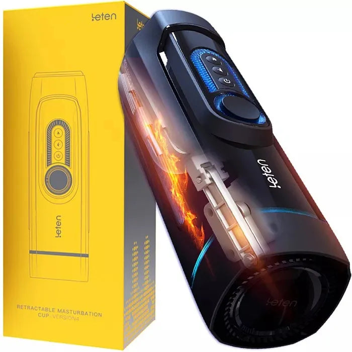 Superbuyg™LETEN Quadruple Piston X9-IV Infinitely Variable Speed Male Masturbator Star-starring identical mold production [free of tax]【❤️Discreet Shipping】