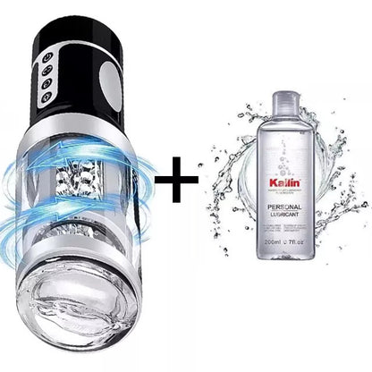 Automatic 3 Thrusting Rotating Oral Sex Masturbator Cup