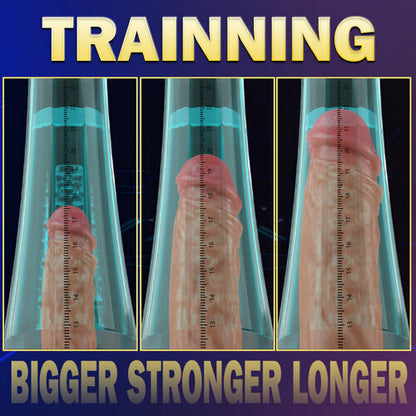 Lucas 3 Sucking Transparent Vacuum Penis Pump