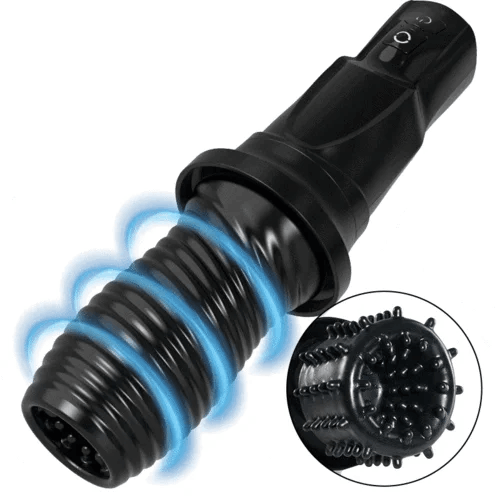 Lightsaber 360° Wrapped 7 Rotating Vibrating Handheld Masturbation Cup