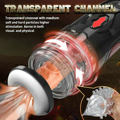 AcmeJoy - Thrusting Rotating Masturbation Cup,Star-starring identical mold production [free of tax]【❤️Discreet Shipping】