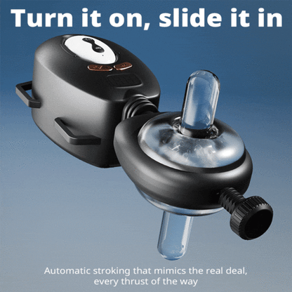 2025 Latest Hands-Free Waist-Strap Thrusting & Vibrating Male Masturbator with Remote Control