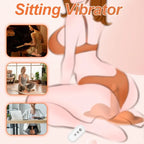 Superbuyg™10 Vibration Modes Sit and Ride Vibrator Clit Anal G-spot Double Stimulator