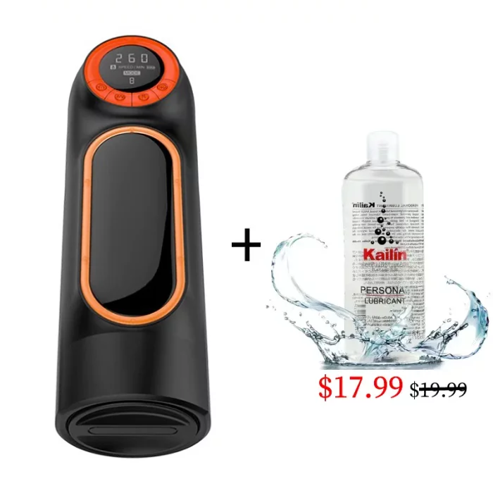 Storm-Sucking Blowjob Masturbation Stroker with Powerful Vibrating & Thrusting Mode