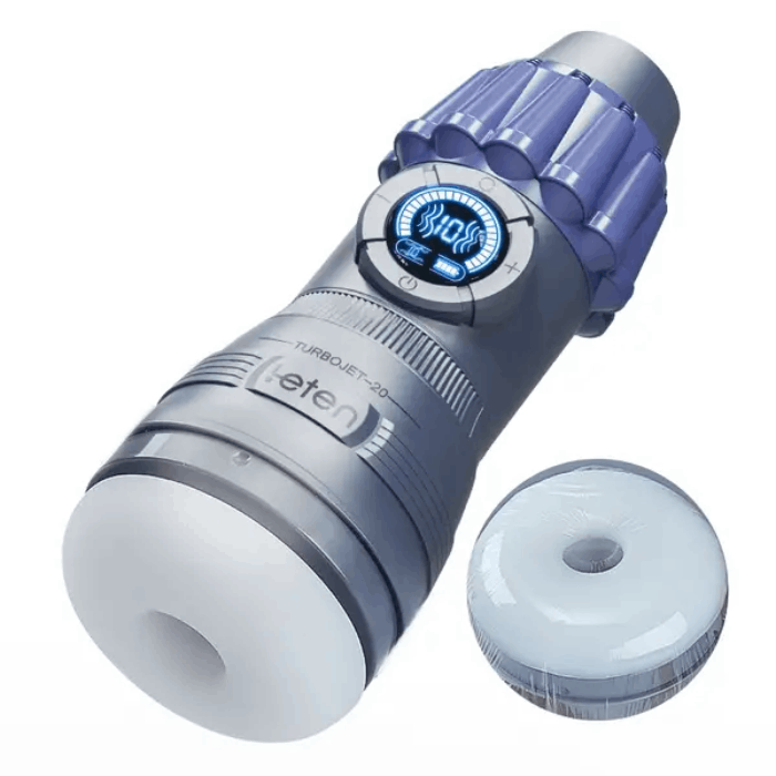 Eveandlove&Leten - 10 Sucking 10 Vibrating Sexy Female Moaning and LCD Display Masturbator