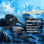 Prostate & Taint Stimulator - Adjustable Vibrating Cock Ring & Remote Control Anal Massager