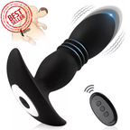 Eveandlove 3 Folds 7 Telescopic 7 Vibration Butt Plugs