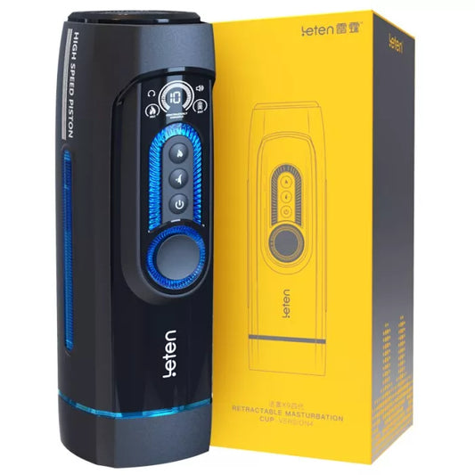 LETEN Quadruple Piston X9-IV Infinitely Variable Speed Male Masturbator