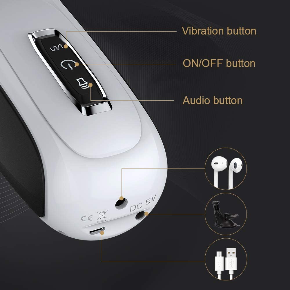 10 Powerful Telescoping&Rotating Automatic Masturbation Cup