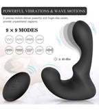9-Pattern Vibration Double Motor 30° Wave-Motion Prostate Massager