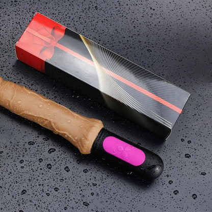 Heating Realistic Dildo-10 speed bend Soft huge dildo