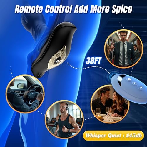 Remote Control 9 Tension Shock Flapping Thrusting Vibrating Butt Plug Prostate Massager