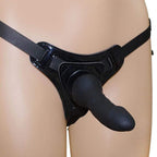 Slender Glans Adjustable Harness Strap-on Realistic Dildo