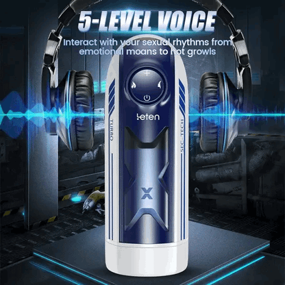 Optimus-700 Piston/min One Click Orgasm 10 Telescopic 5 Voices Masturbator