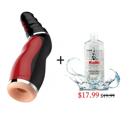 Airbag Sucking Deep Throat Sexual Moans Blow Job Male Masturbator