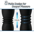 3 Folds 7 Telescopic 7 Vibration Butt Plugs