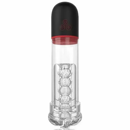 Superbuyg™ S-Hande 9 Vibration 3 Suction Penis Enlargement Pump