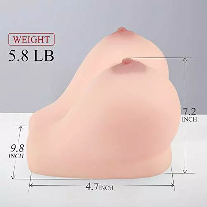 9.8'' Realistic Boobs with Vaginal 3D Pussy Ass Male Masturbator Sex Doll