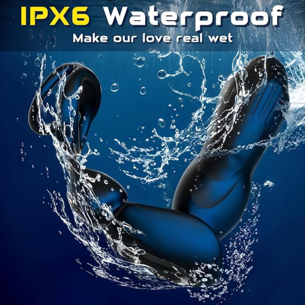 3 Thrusting Expanding & 9 Vibration Modes Thrusting Anal Expansion Prostate Massager