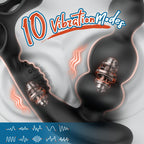 High Speed Rotation & Vibration Prostate Massager