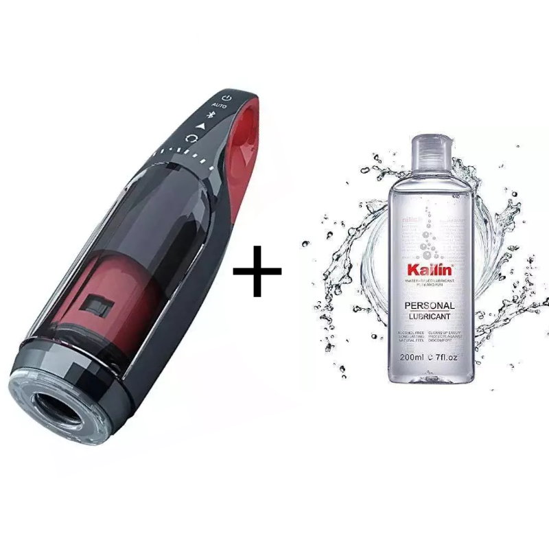 2023 latest Intelligent Toy Automatic Sucking Heating and Telescopic Rotating  Electric Masturbator Cup