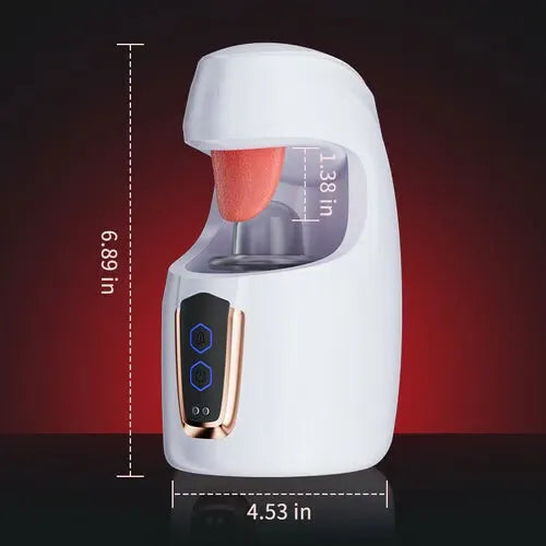 Superbuyg™Blowjob Queen 10 Tapping Thrusting Male Glans Training Stimulator,Star-starring identical mold production  [free of tax]【❤️Discreet Shipping】