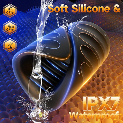 APP Control and 9 Vibration Modes Male Masturbator Penis Training Vibrator