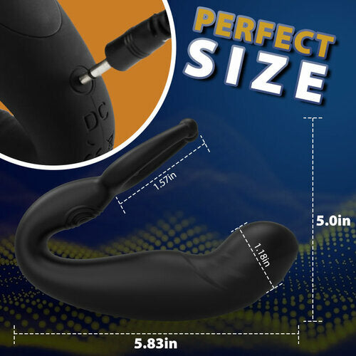 Multifunctional Vibrating Prostate Anal Plug with Remote Control