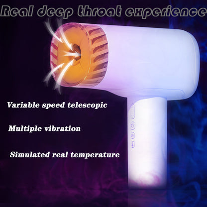 High-Grade S1 Telescopic Vibration Heating And Puffing Automatic Masturbator