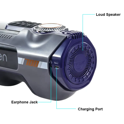 LETEN 708-III Luxury Stroker 10 Air Bag Massage Drying Heating Base