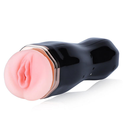 Vibrating Thrusting Suction Cup Pussy Male Masturbator