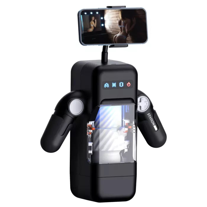 Eveandlove 2022 Newest 10 Thrusting 10 Vibrating Masturbator with Heating System