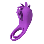 Eveandlove & Roxy - Licking Sex Toy & Vibrating Dual Penis Ring