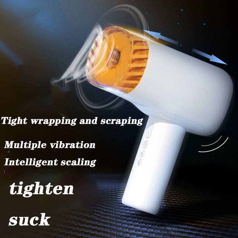 High-Grade S1 Telescopic Vibration Heating And Puffing Automatic Masturbator