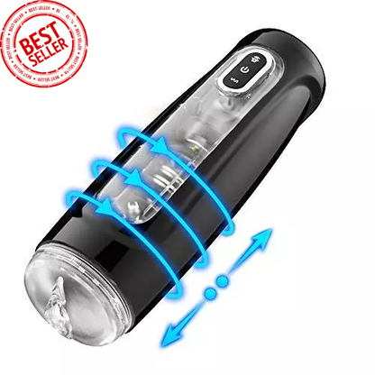 Alice 10 Speed Spinning Thrusting Hands Free Masturbator