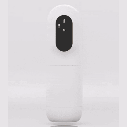 Telescopic And Automatic Heating Masturbation Cup With 4 Modes