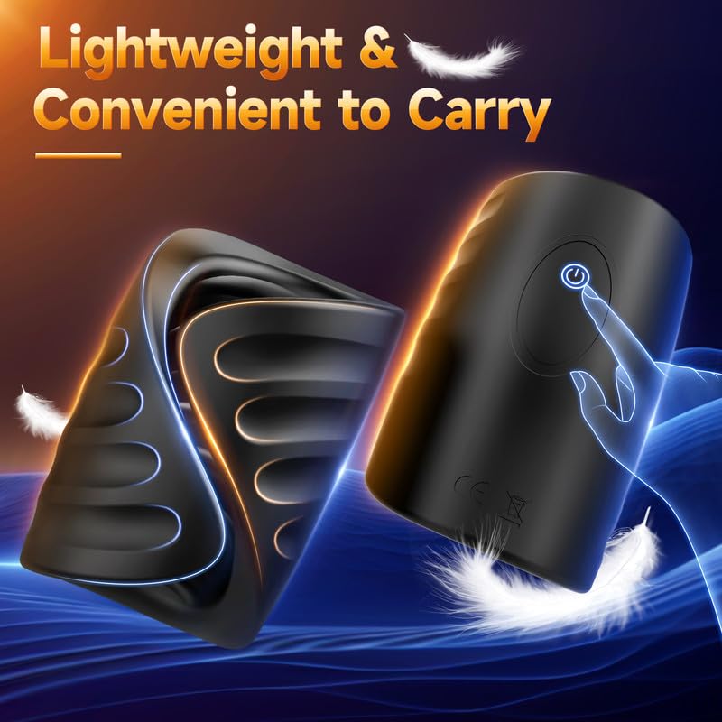 APP Control and 9 Vibration Modes Male Masturbator Penis Training Vibrator