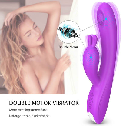 Rabbit Vibrator, Clitoris And G-Spot Dual Stimulation