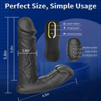 Inflatable Prostate Massager: 10 Vibration Modes, Heating & Remote-Controlled Expansion