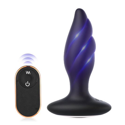 Eveandlove Large Size 9 Vibration Anal Vibrator Butt Plug