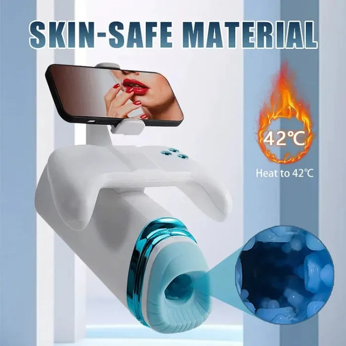 Superbuyg™Thrusting Vibrating Heating Phone Holder Handle Control, Star-starring identical mold production [free of tax]【❤️Discreet Shipping】