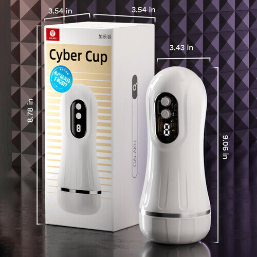 Cyberpunk 9 Vibration Heating App Control Masturbator Cup