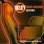 NOAH 10 Vibrating Heating Ergonomic Prostate Massager