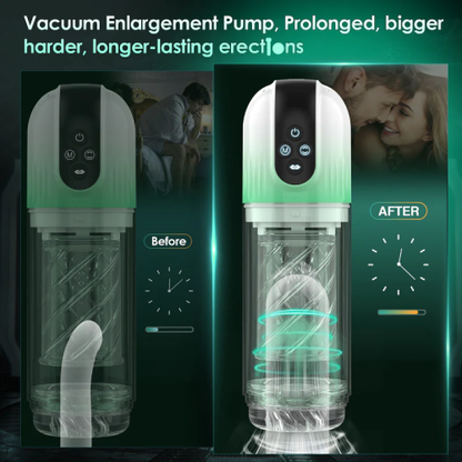 Ultimate Waterproof Hands-Free Male Masturbator with Tongue-Licking, Rotating, and Sucking Action - Perfect for Underwater Pleasure