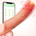 app controlled vibrating penis sleeve for men and couples