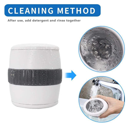 Two-Way Exit 12-Speed Vibration Manual Masturbation Cup