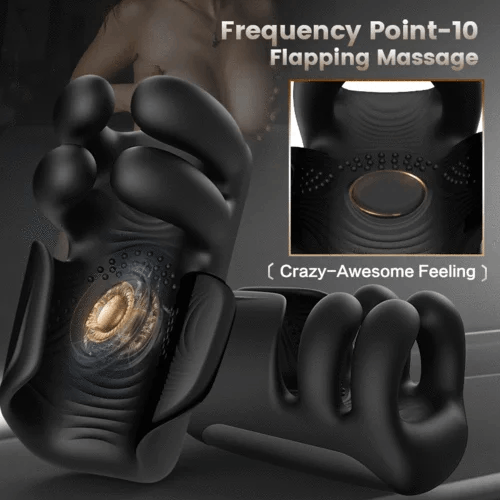 Evans - Automatic 10 Finger Pinchin & Tapping for Massage Therapy Penis Vibrator